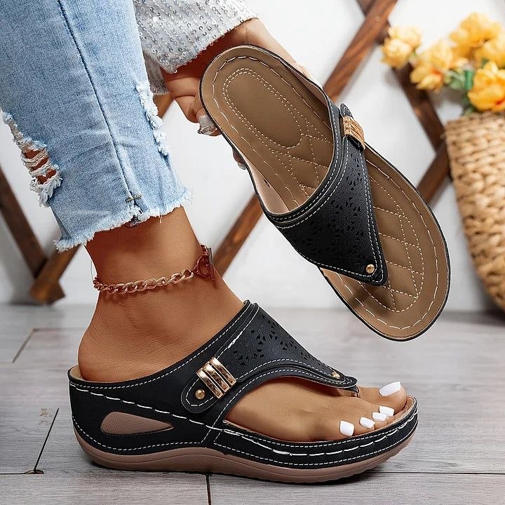 Diana Wedge Sandals